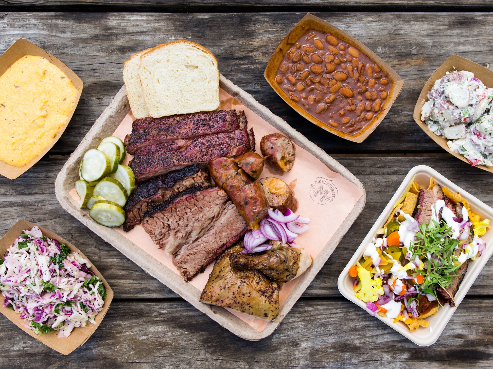 Micklethwait Craft Meats dishes