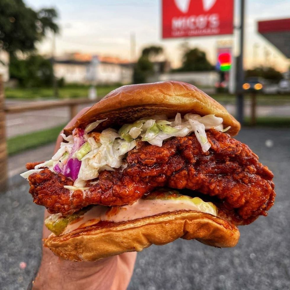 Mico's Hot Chicken exterior in Houston
