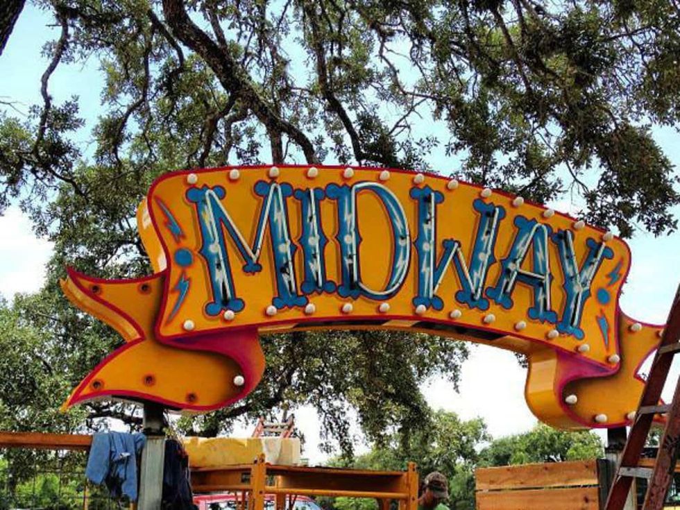Midway Food Park in Austin