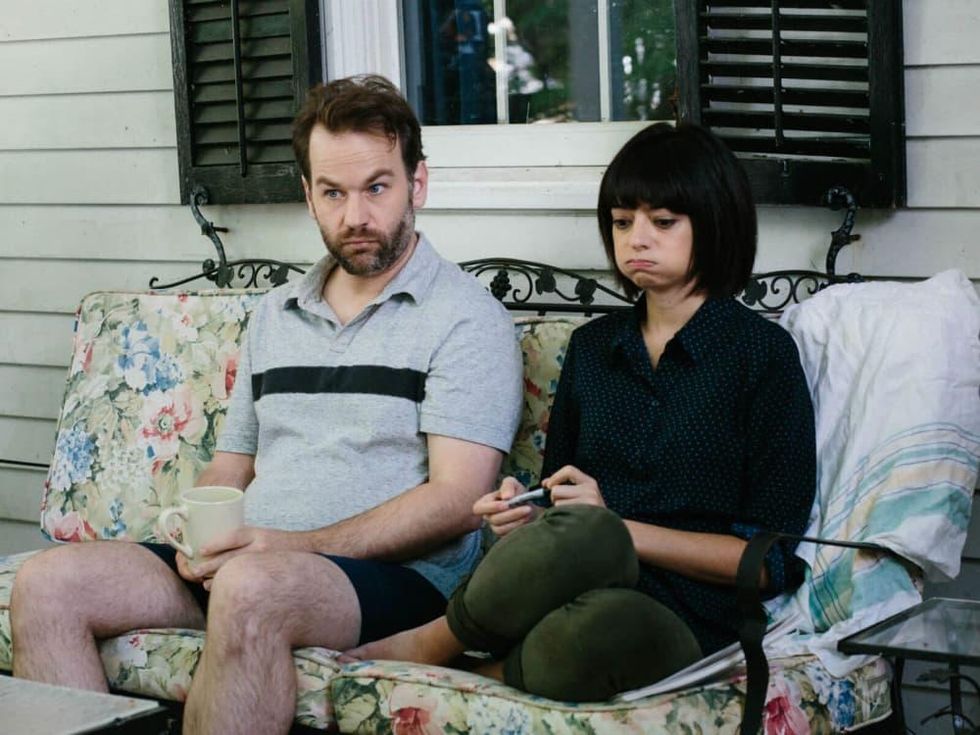 Mike Birbiglia and Kate Micucci in Don't Think Twice