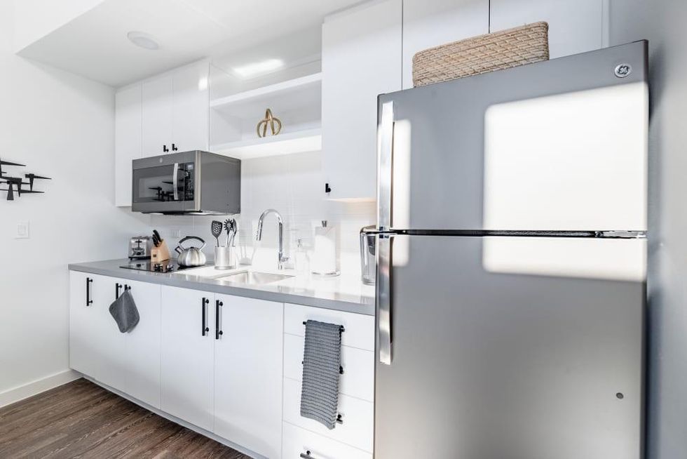 Mint House The Hatchery kitchen in Austin