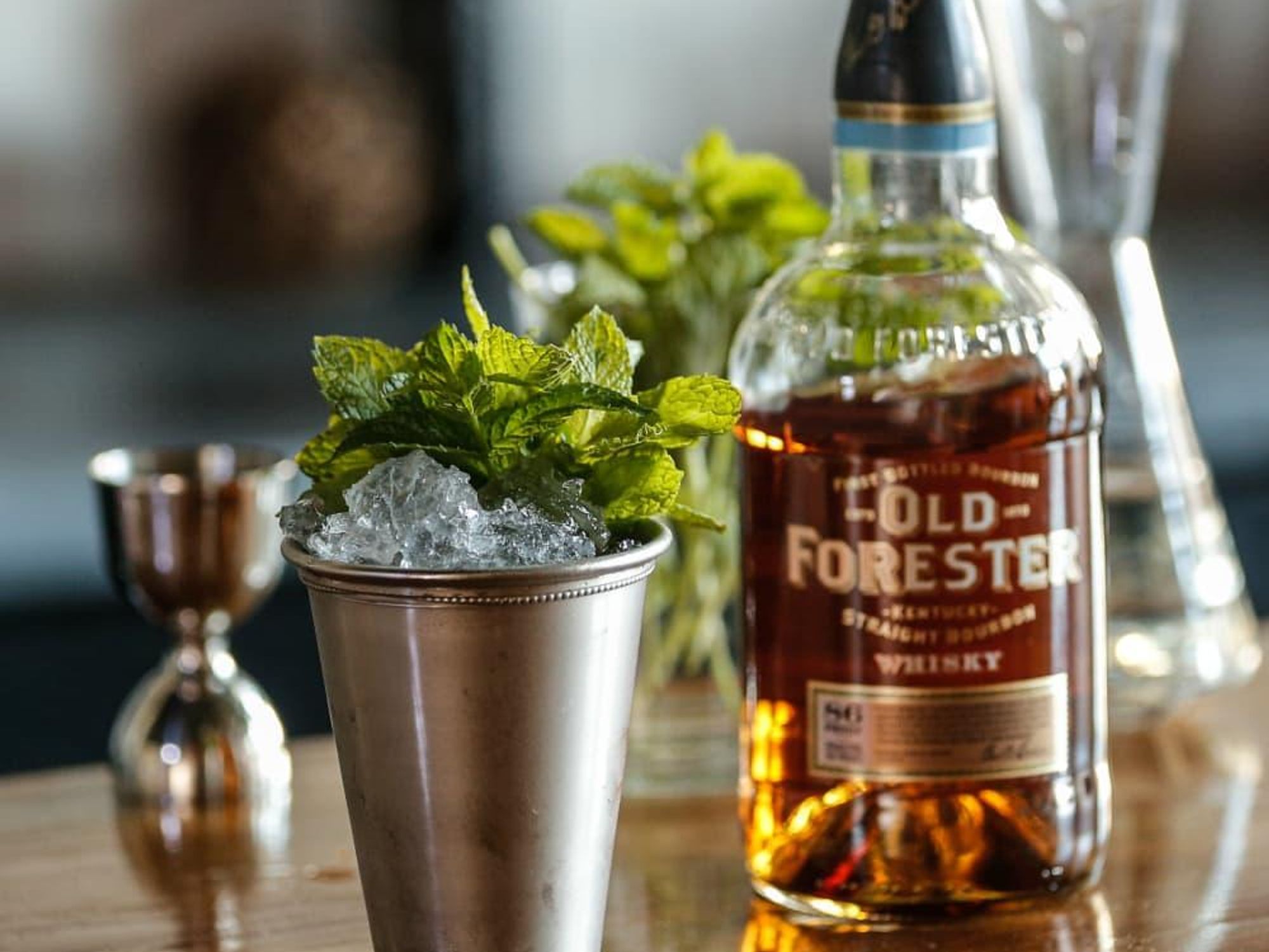 Mint Julep with Old Forester Kentucky Straight Bourbon