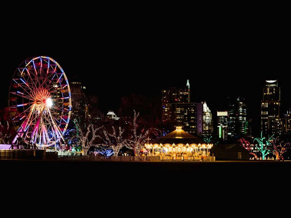 Mobile Loaves and Fishes Christmas display