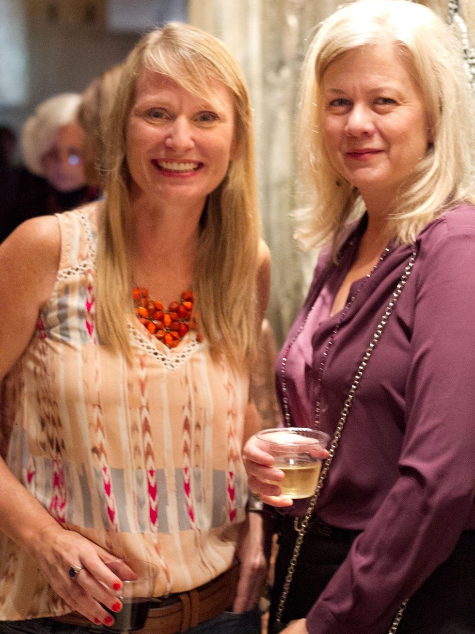 MOD Event at the LBJ Library Trish Morrison Wendi Aarons