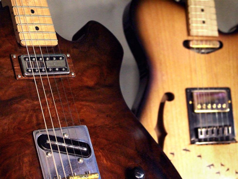 Moniker Guitars Texas BBQ Party December 2014 - Guitars Detail