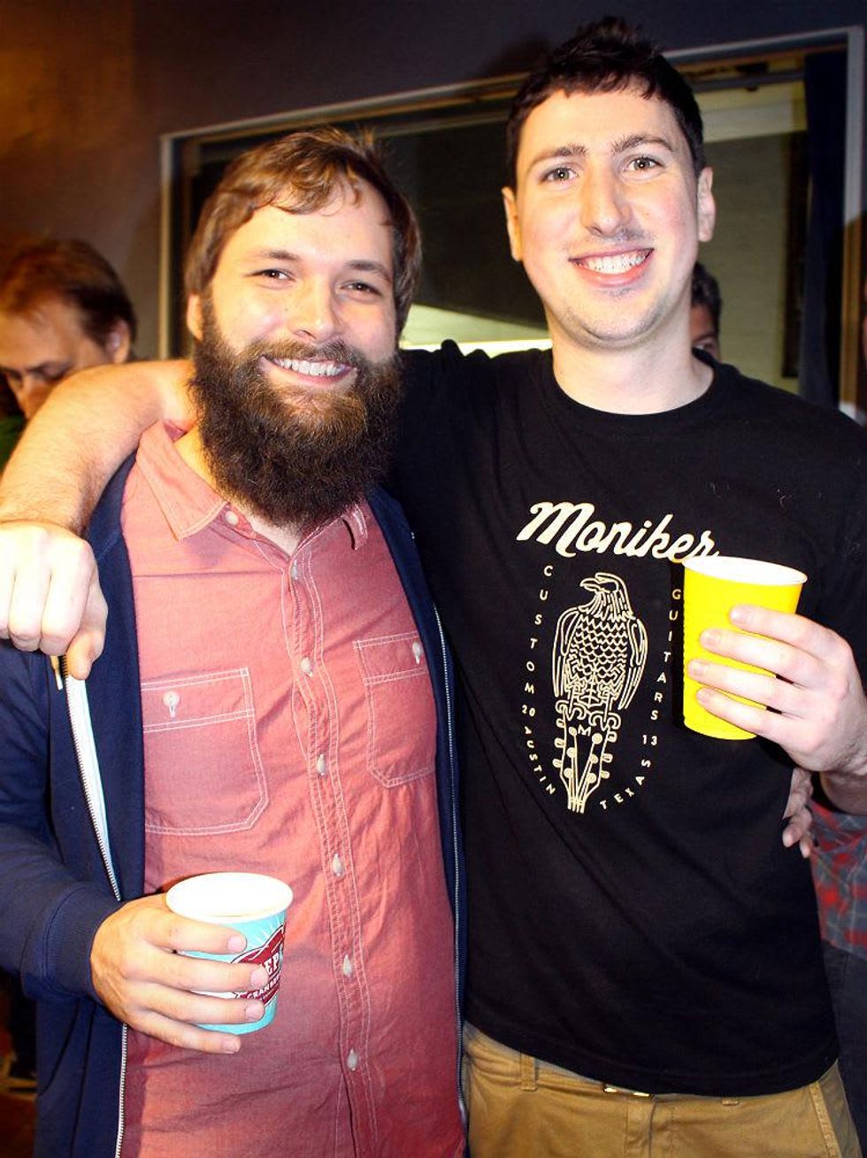 Moniker Guitars Texas BBQ Party December 2014 - Micah Bruce - Matt Keiser