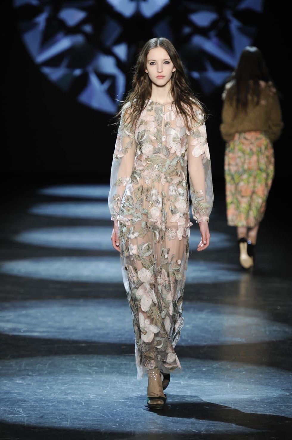 Monique Lhuillier fall 2016 look 3