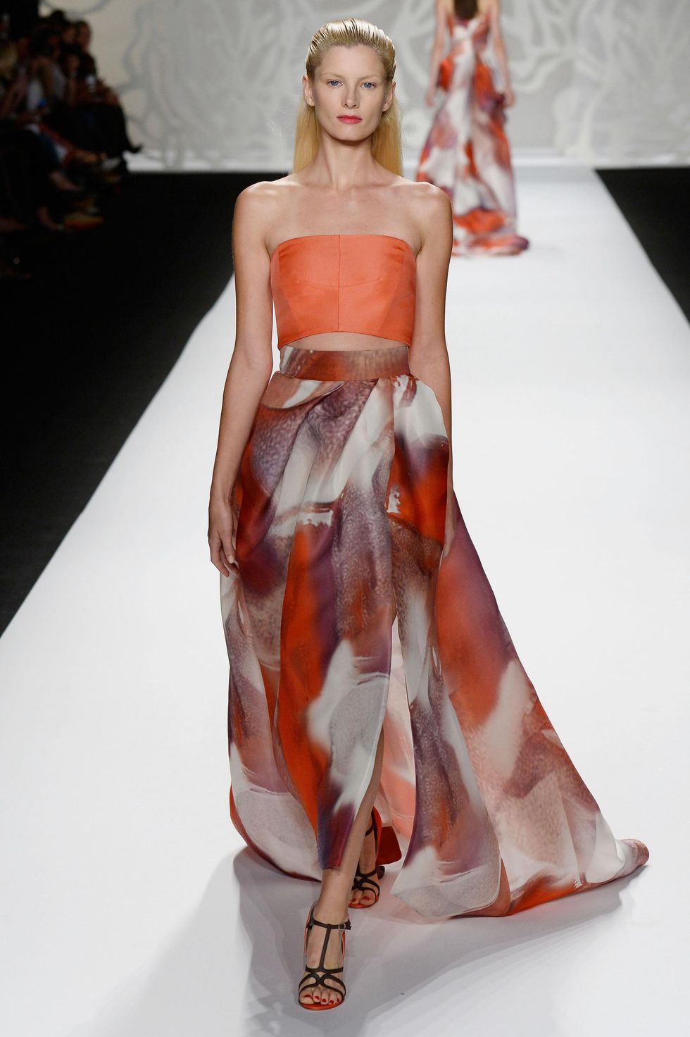 Monique Lhuillier gown spring collection 2014