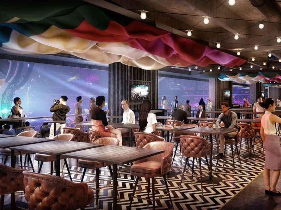 Moody Center Club View