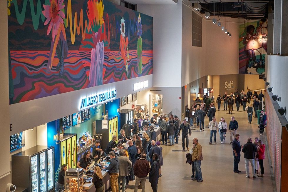 Moody Center concourse