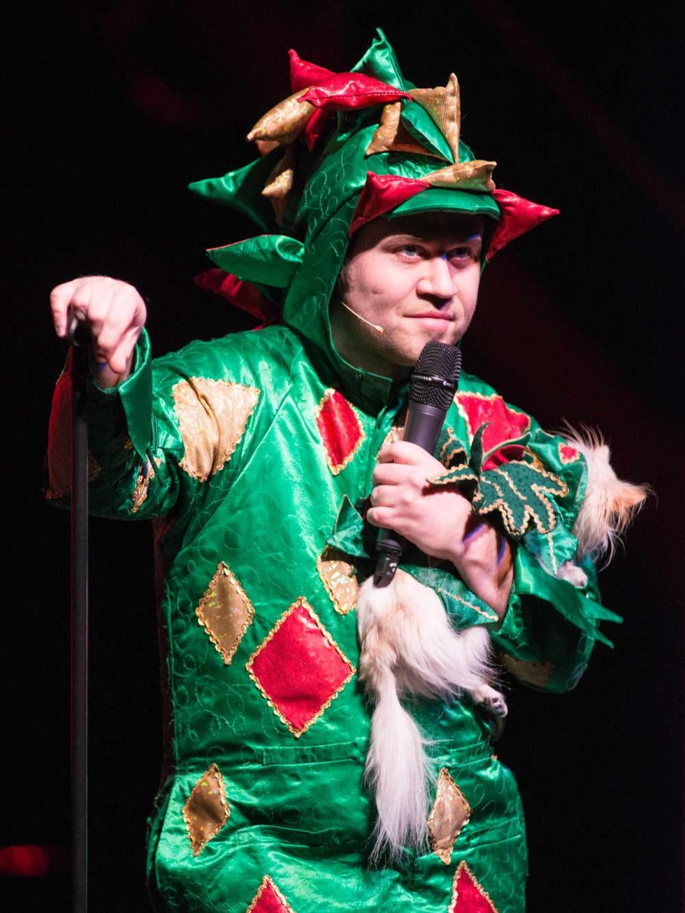 Moontower Comedy and Oddity Festival 2016 Piff the Magic Dragon John van der Put