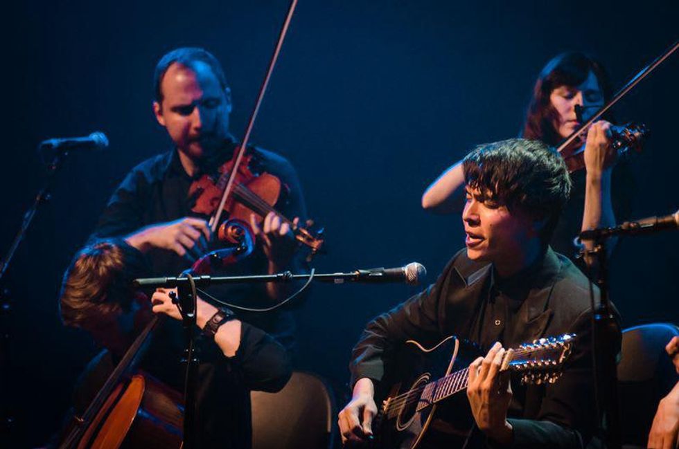 Mother Falcon performs at the AMP Ungala