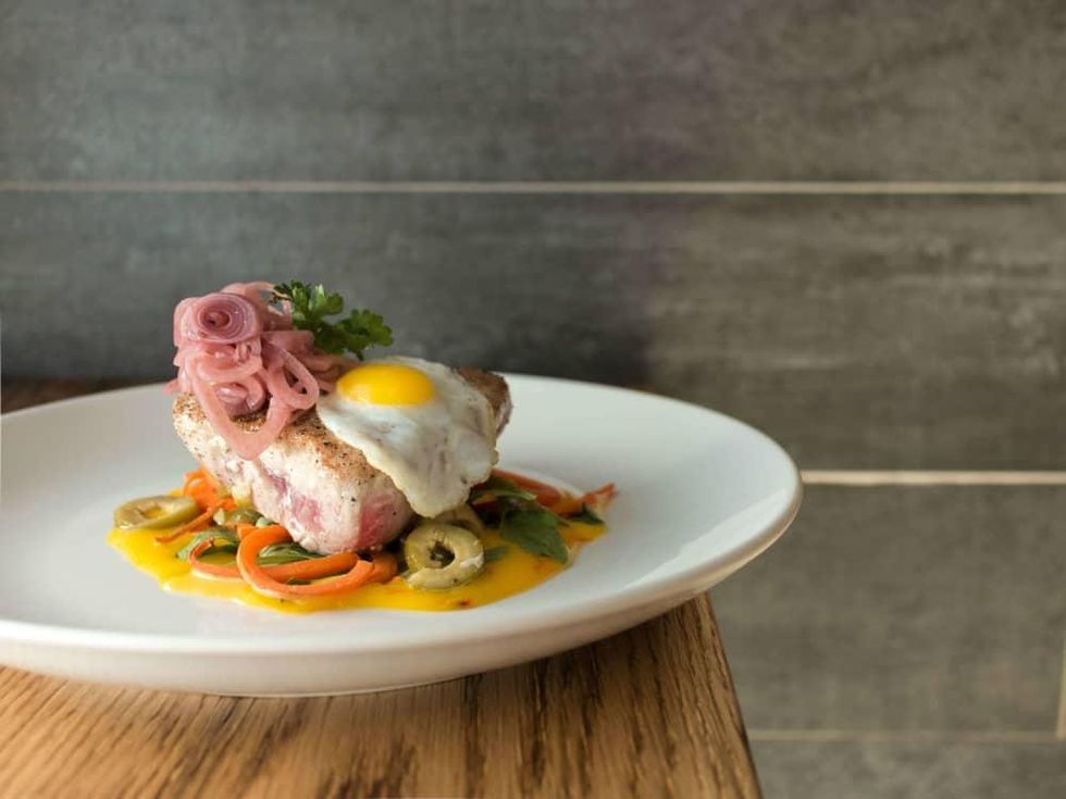 Mour Cafe and Pantry restaurant Austin tuna steak