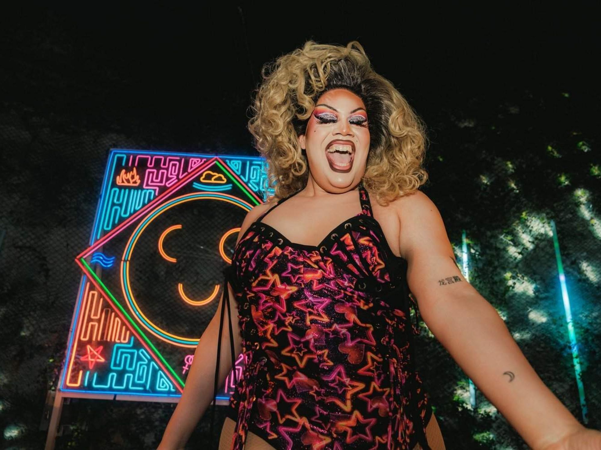 Moxie performs at ATX Trans Pride in 2024