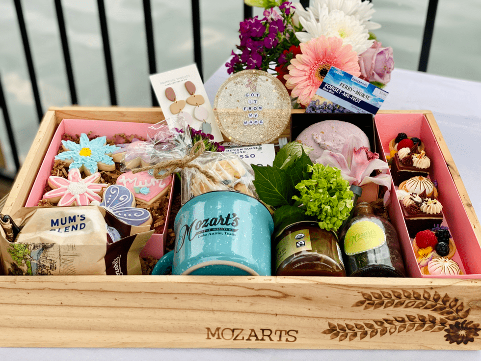 Mozart's Mother's Day gift basket