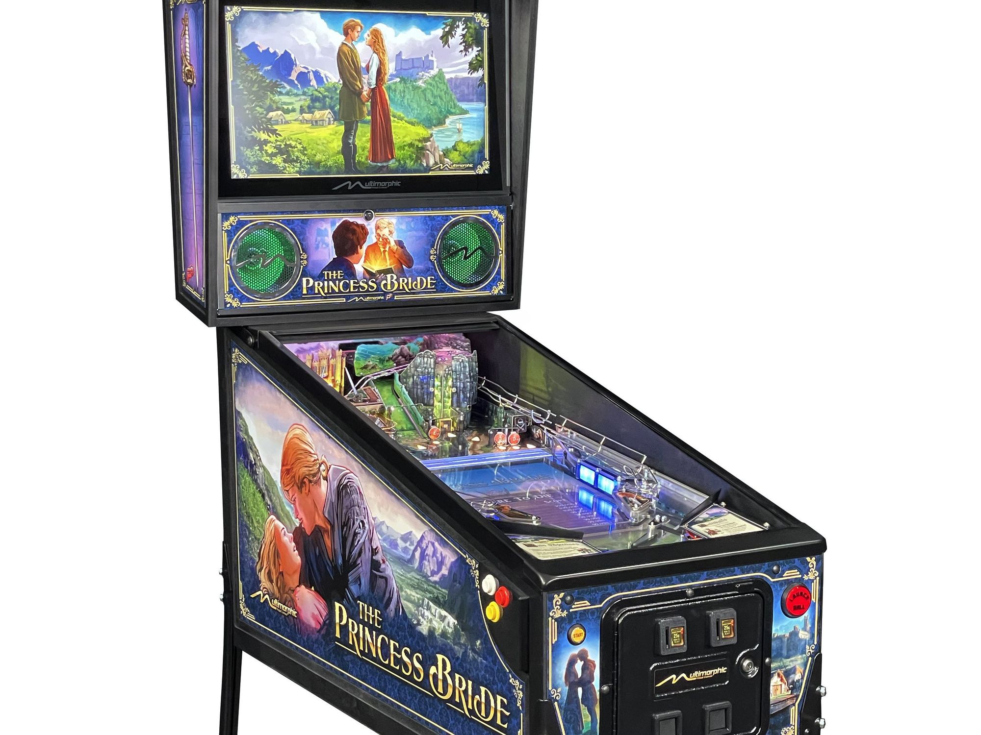 Multimorphic pinball game Princess Bride