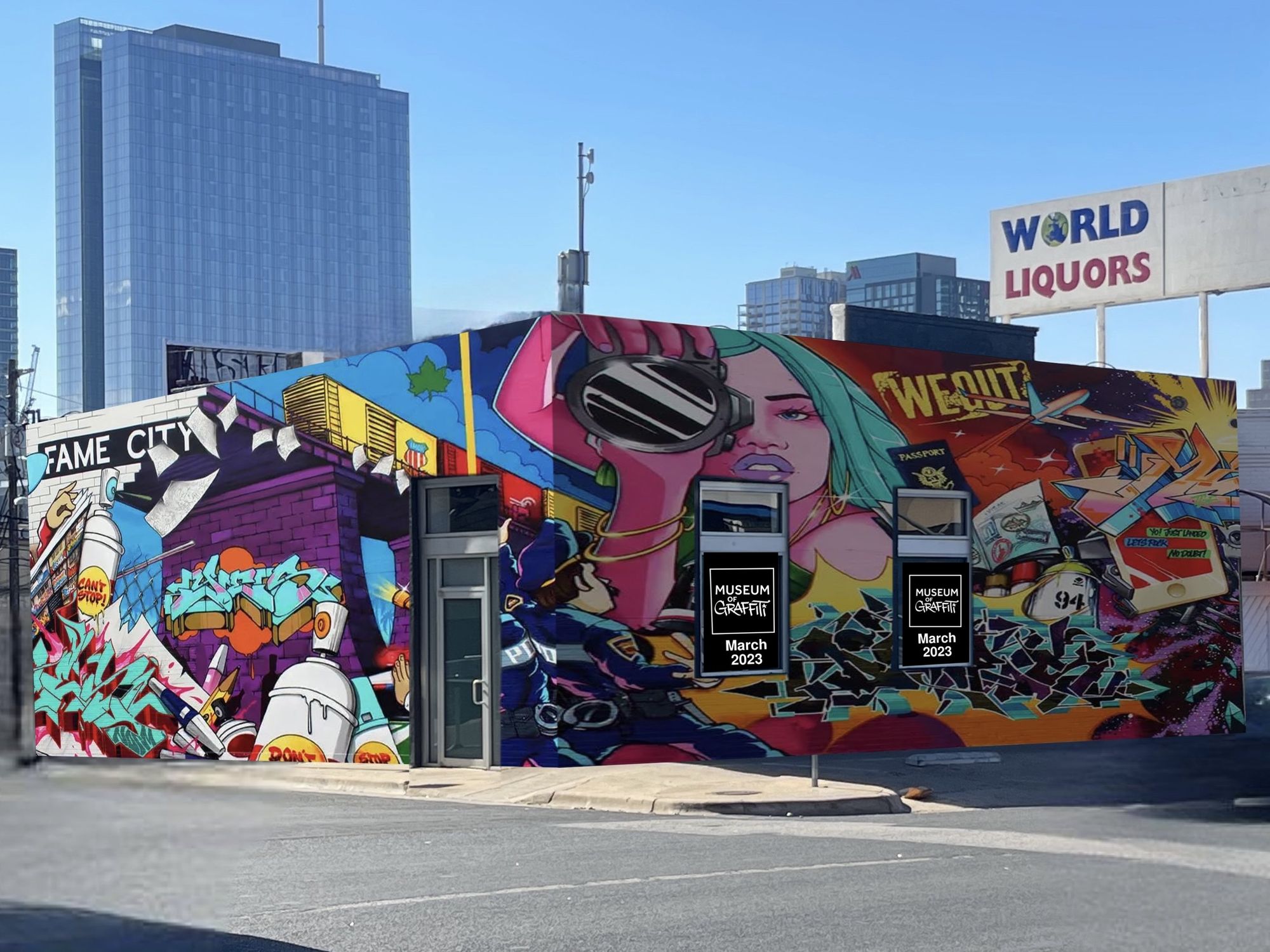 Museum of Graffiti exterior