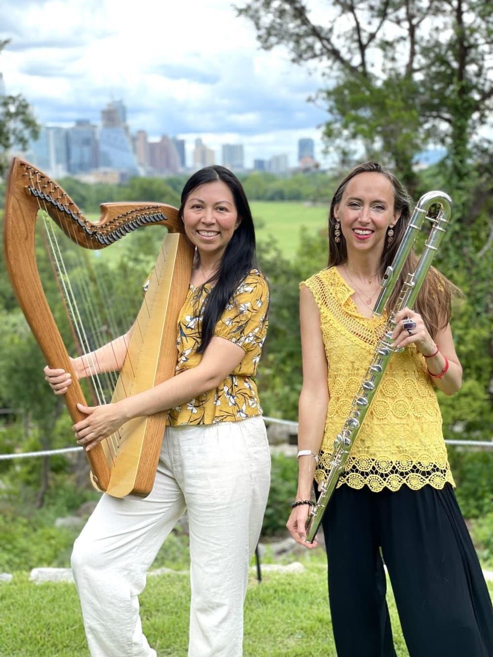 Music in the Garden: Andrea and Sarah Jane