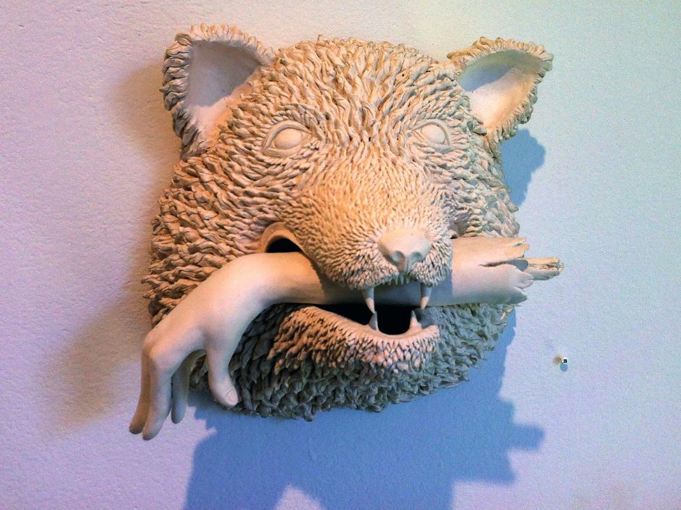 Mystery wolf ceramic, EAST