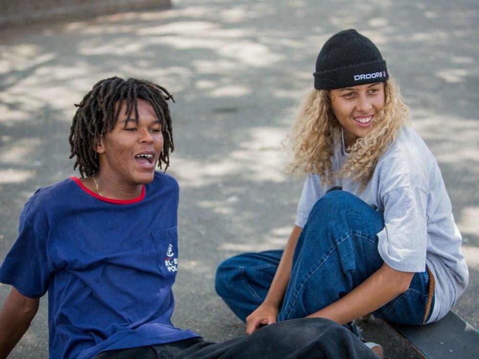 Na-Kel Smith and Olan Prenatt in Mid90s