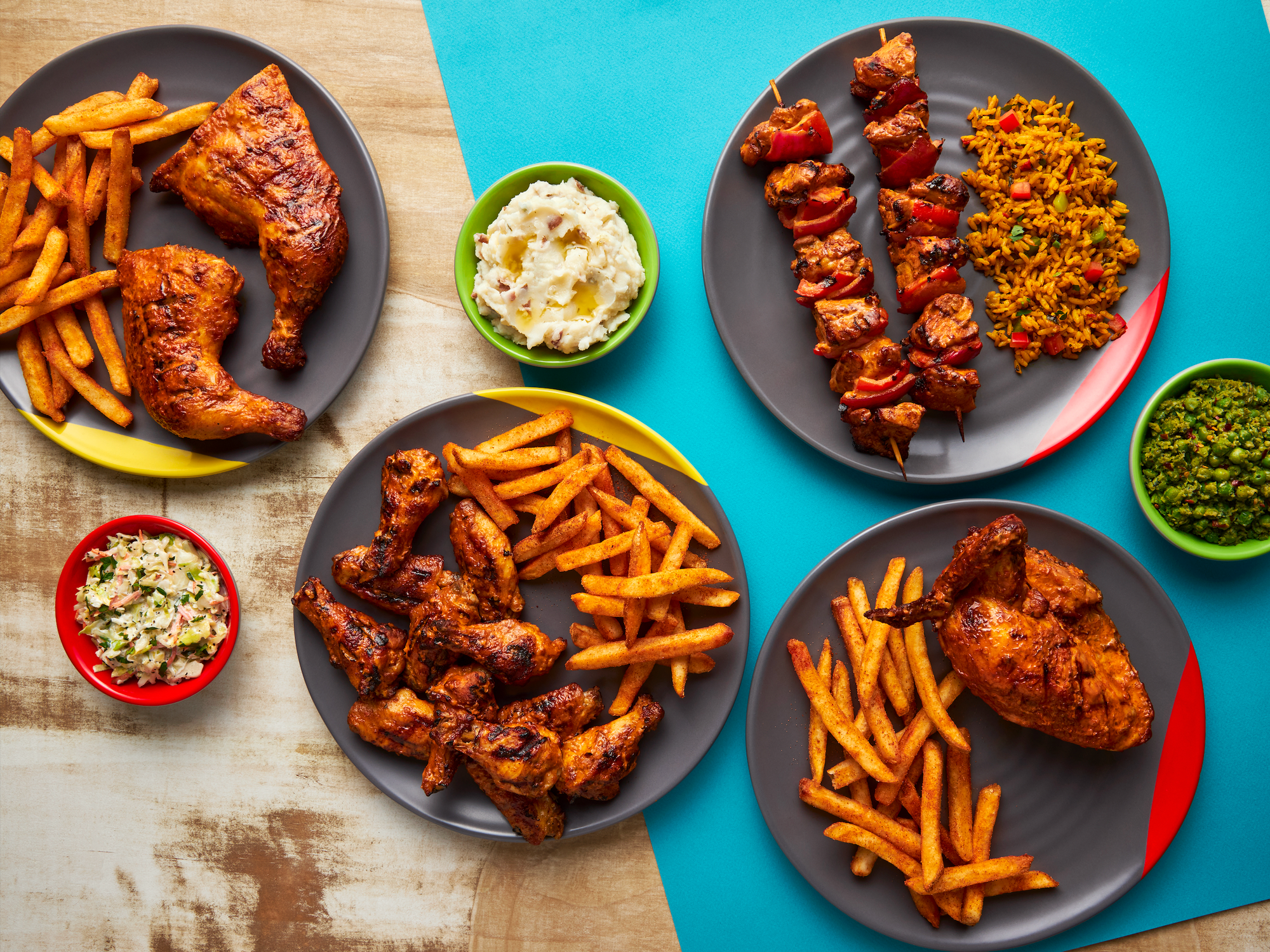 Nando's Peri-Peri dishes