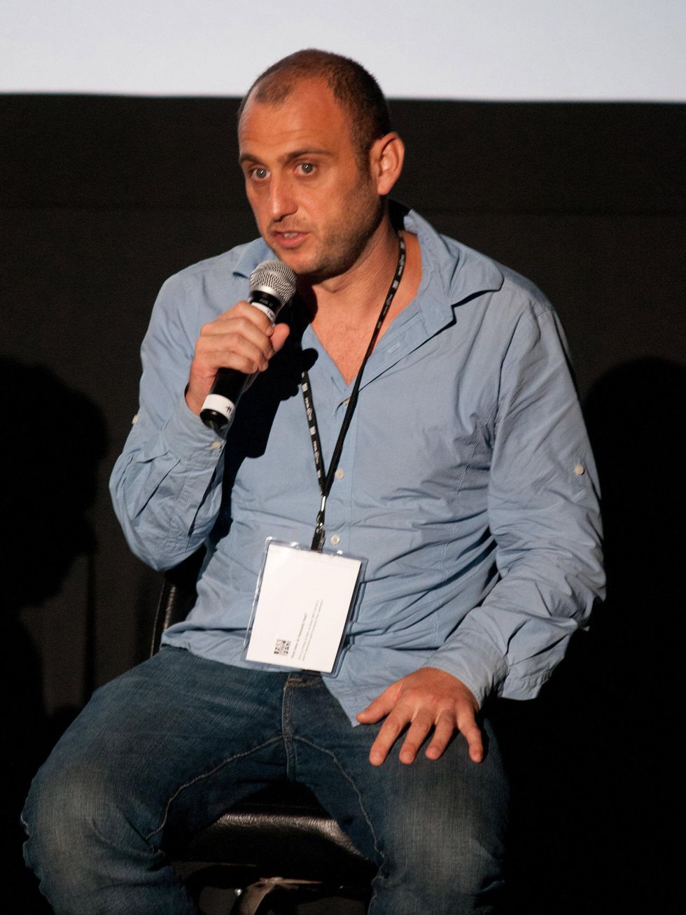 Narco Cultura director Shaul Schwarz at Fantastic Fest q&a