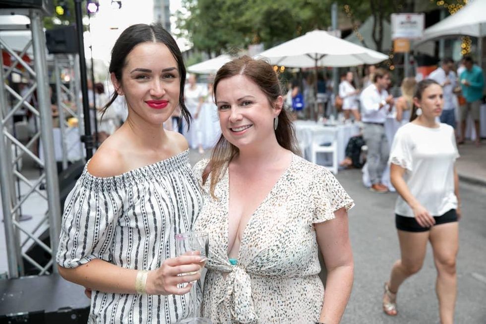 Natalie Davies (left) and Caitlin McConnell (right)