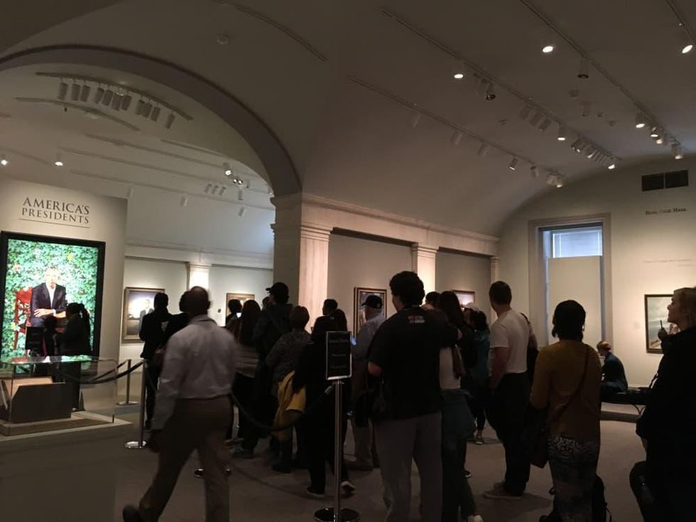 National Portrait Gallery 2018/Obama Portrait