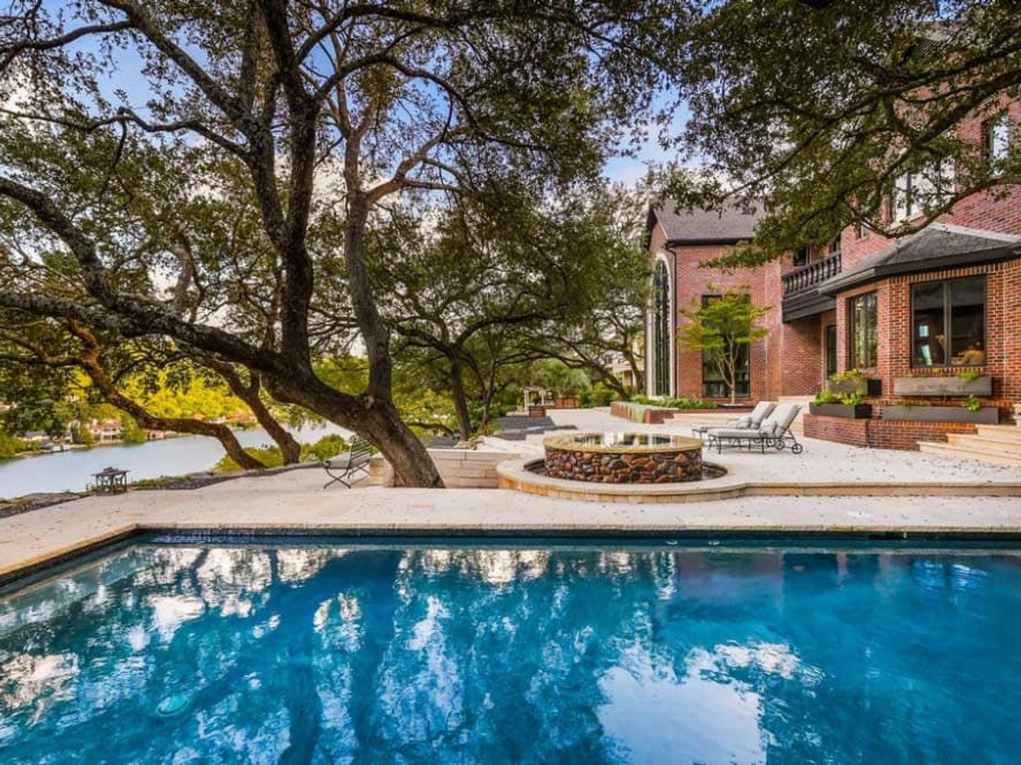 Nature views are found in every corner of the property.