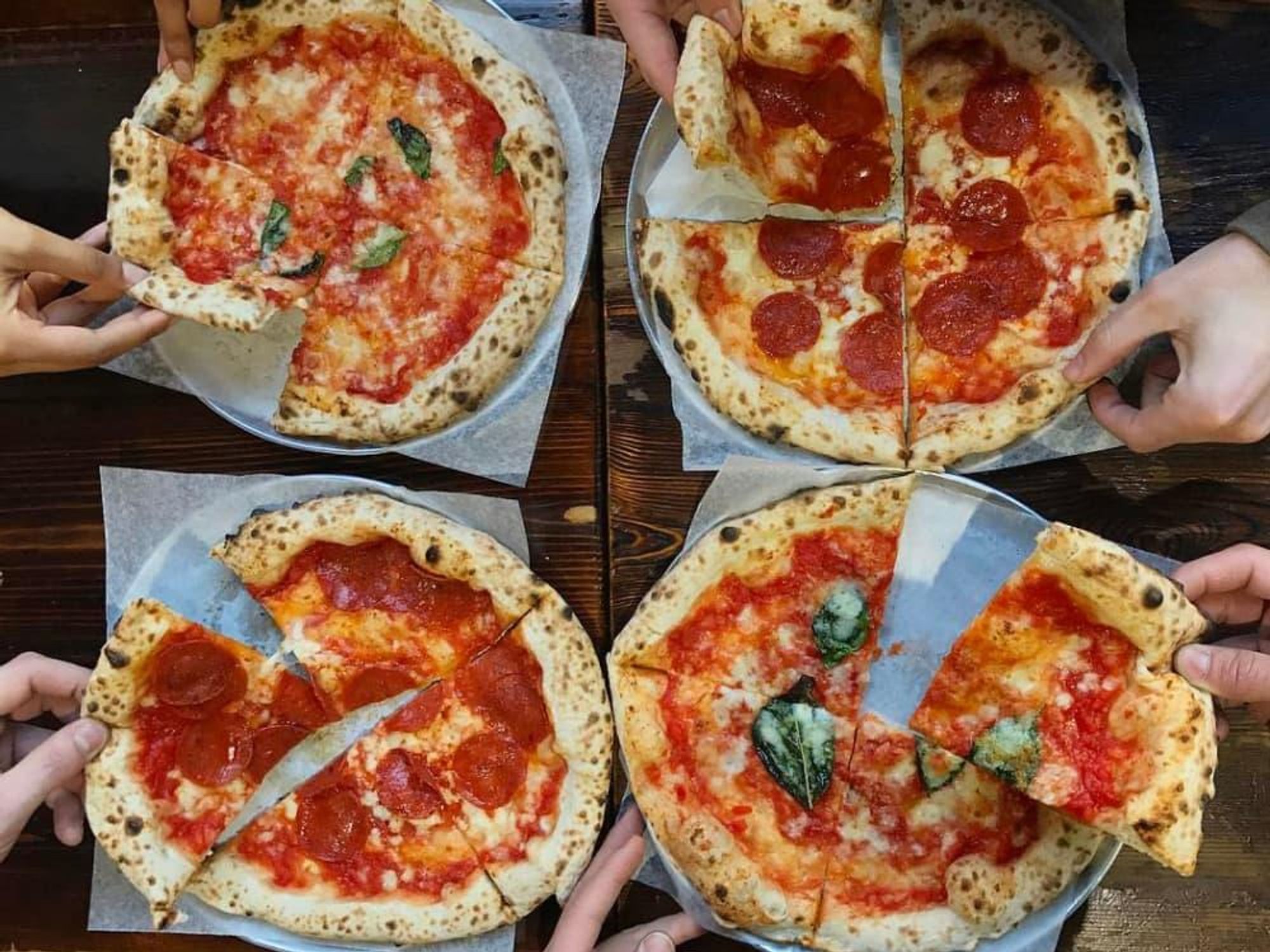 Neapolitan Express pizza