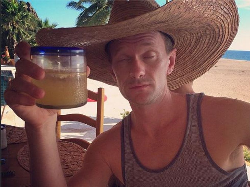 Neil Patrick Harris drunk