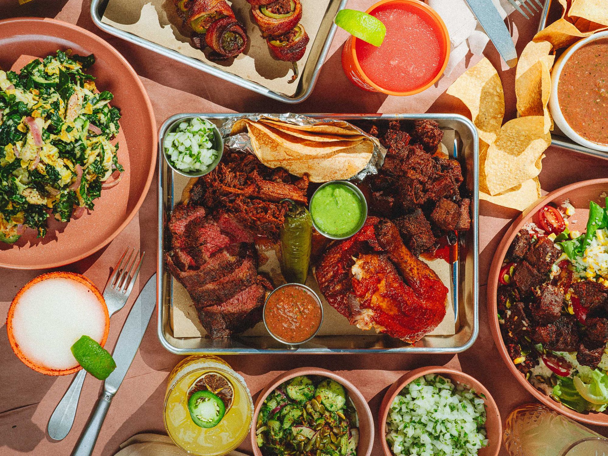 Neon Armadillo dishes