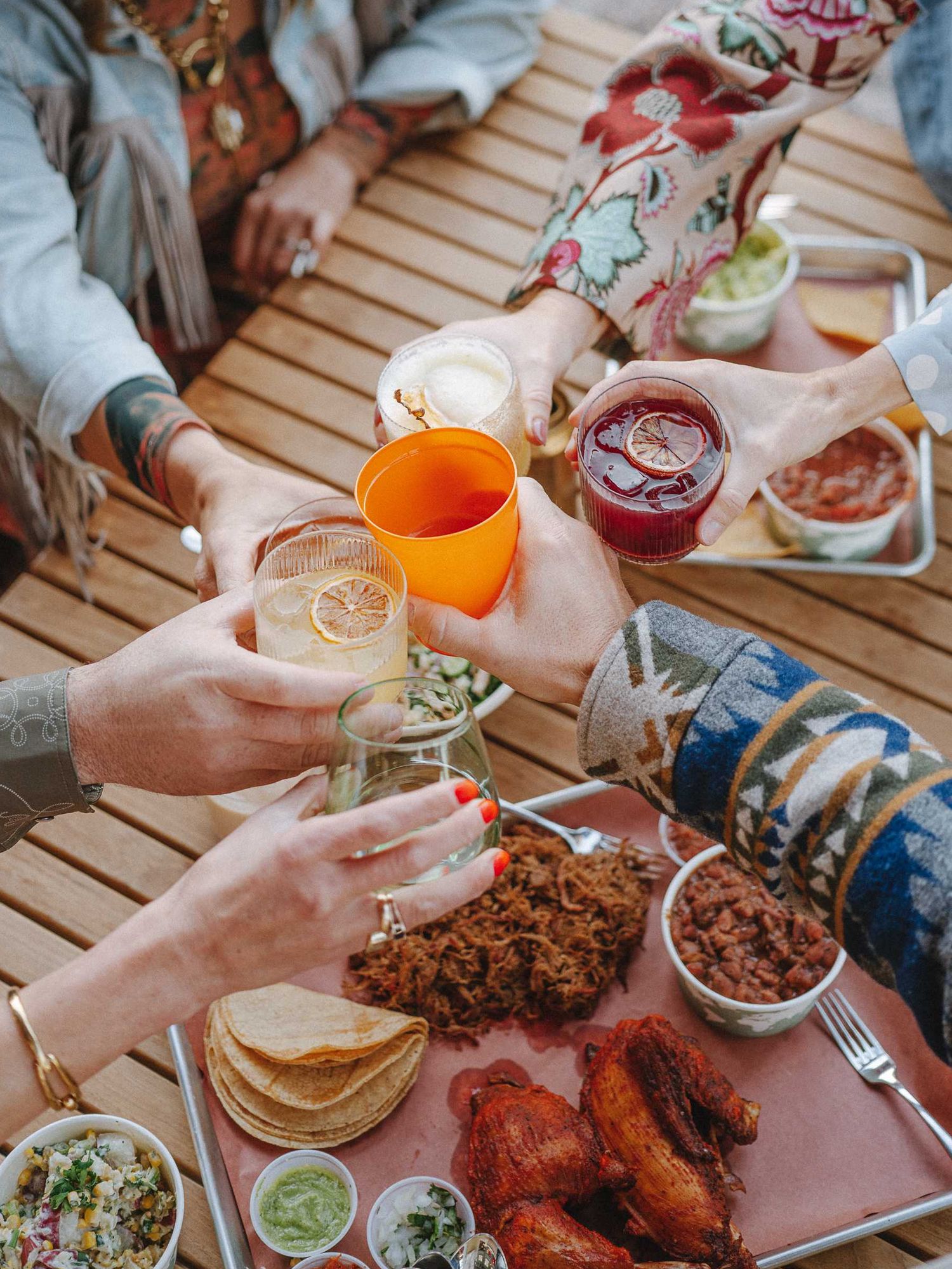 Neon Armadillo food and cocktails