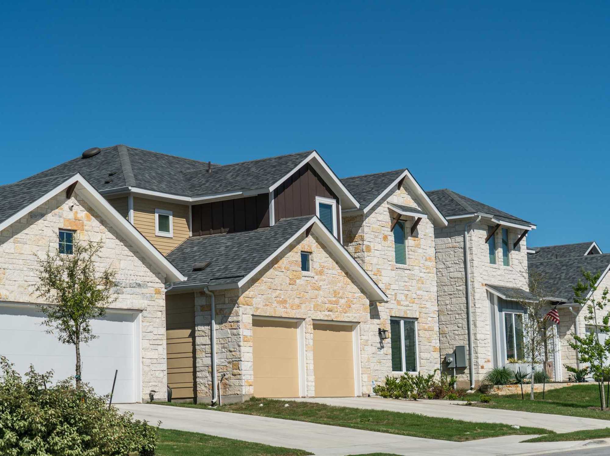 New home development Austin suburb