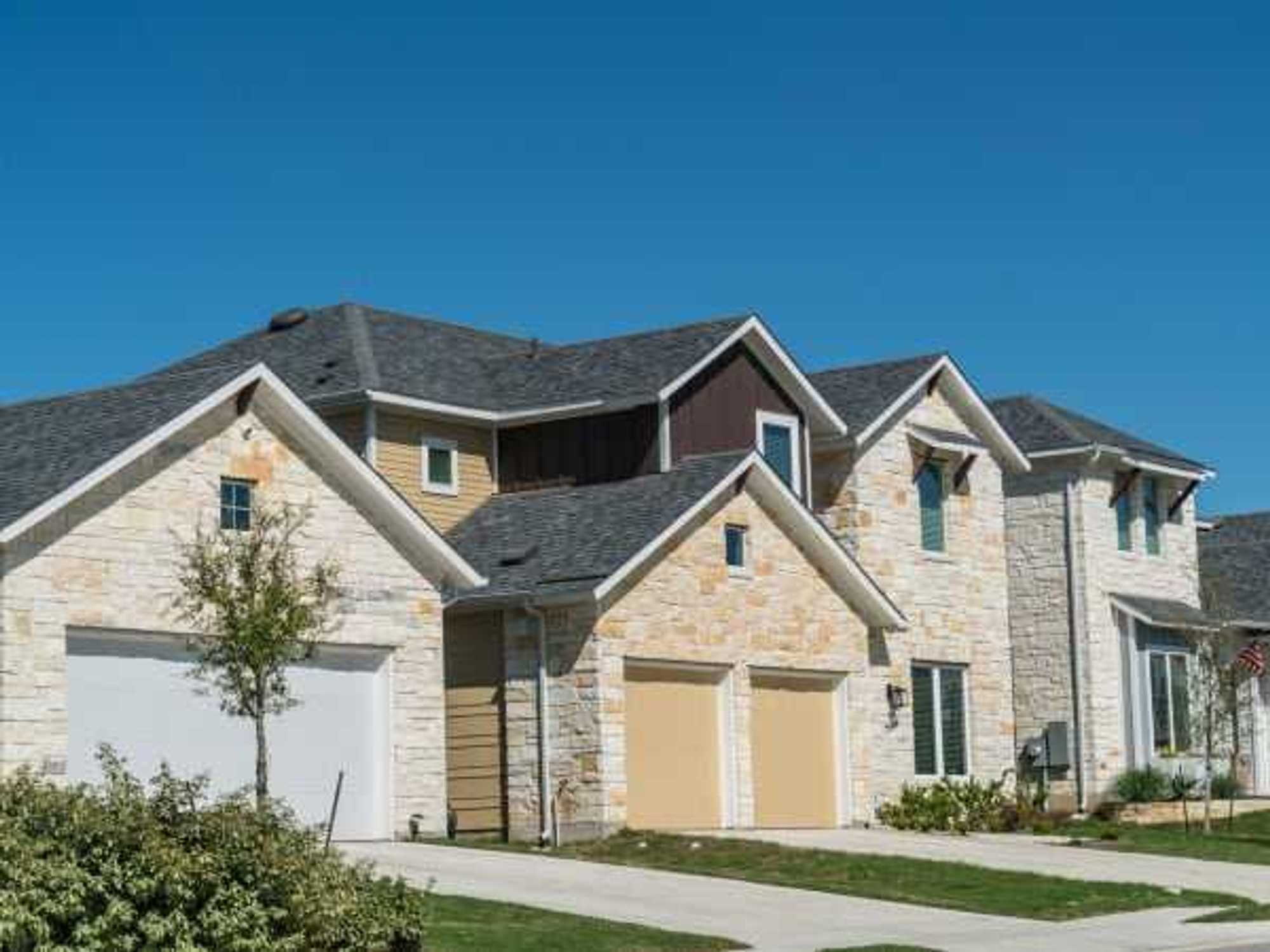 New home development Austin suburb