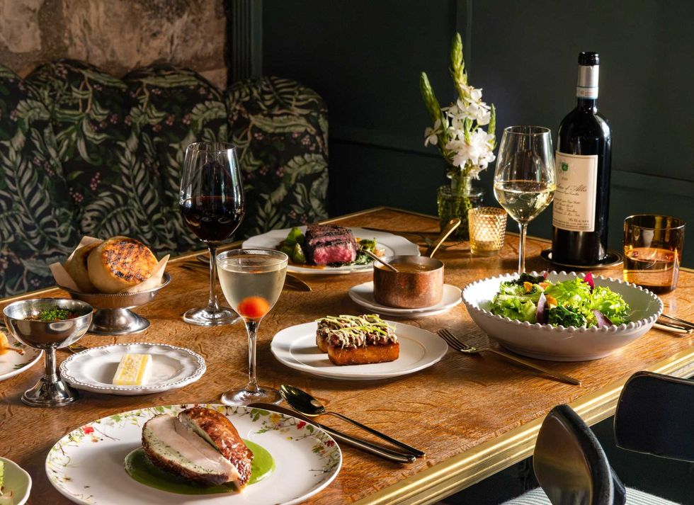 New menu at Lutie's Garden Restaurant at Commodore Perry Estate