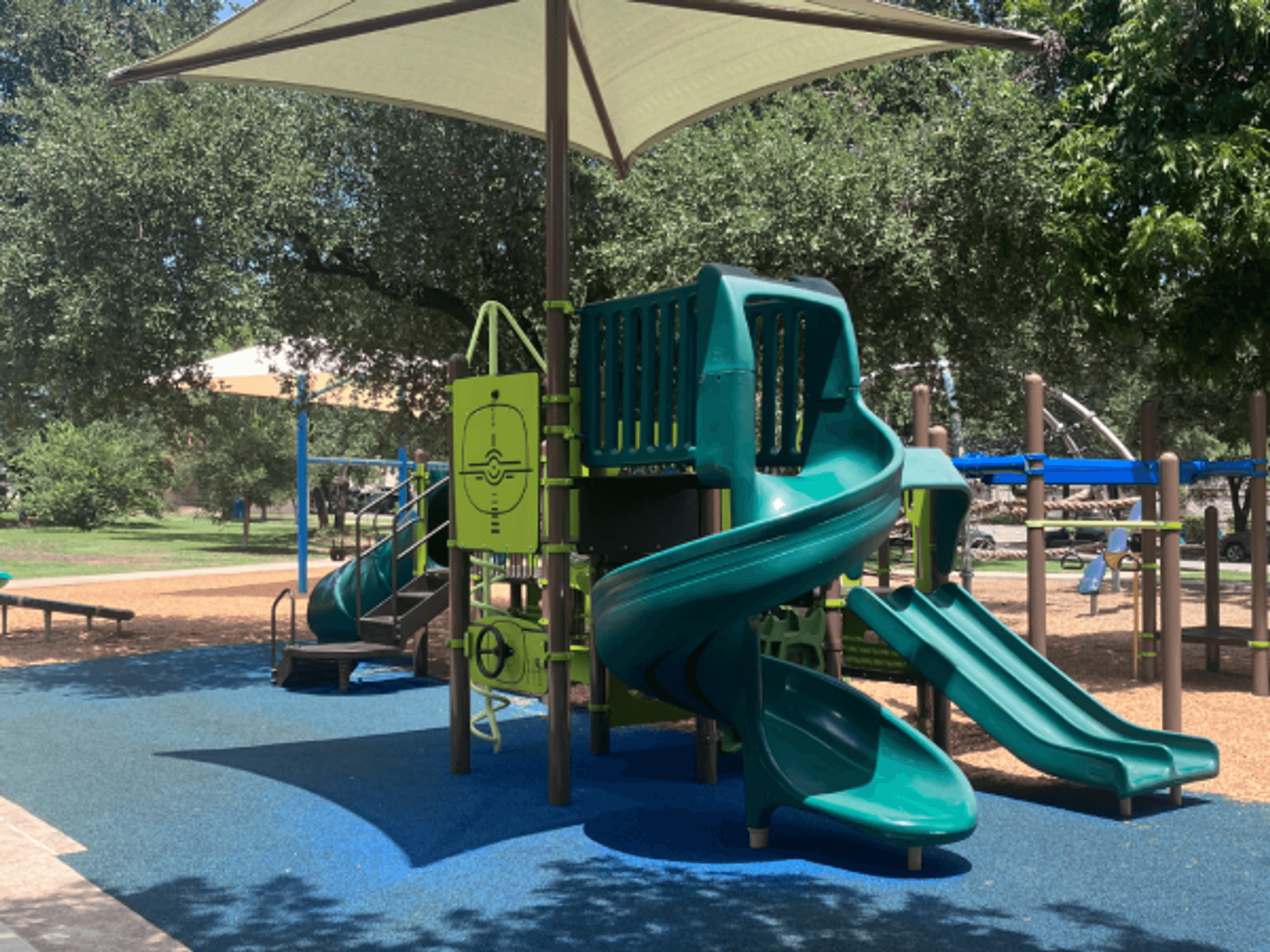 New play structure at Ramsey Neighborhood Park