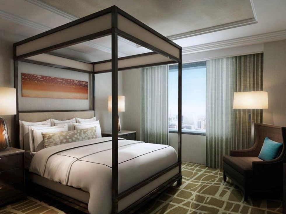 new presidential suite at Hilton Austin rendering for 2014