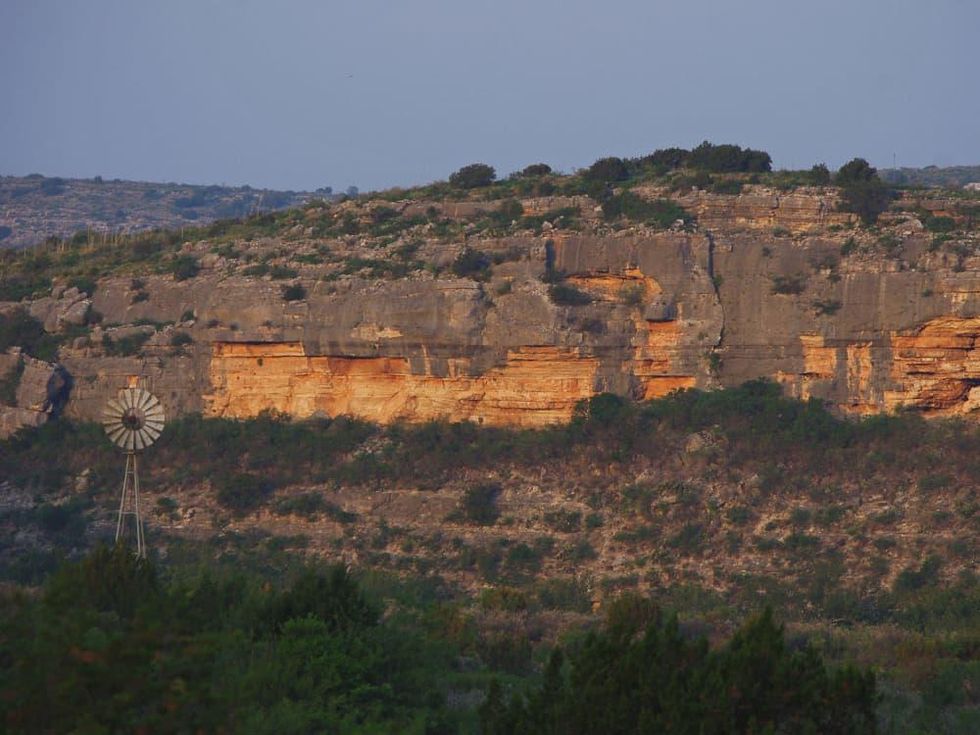 News_Devil's River State Natural Area_Cliffs and Windmill