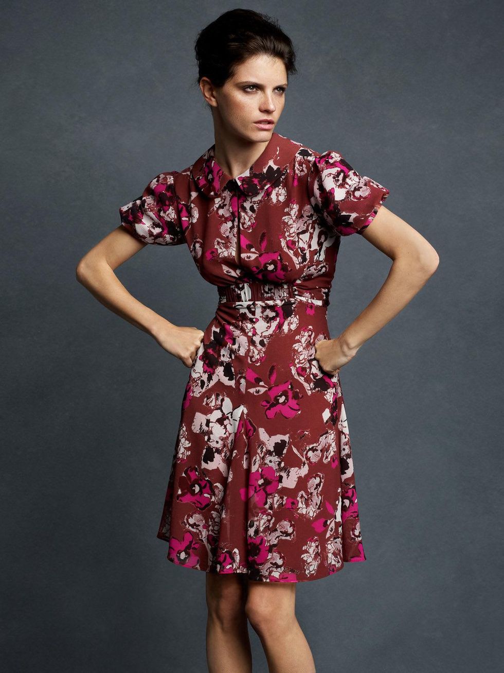 News_Karl Lagerfeld_for Impulse_only at Macy's_Textured Floral Dress 109