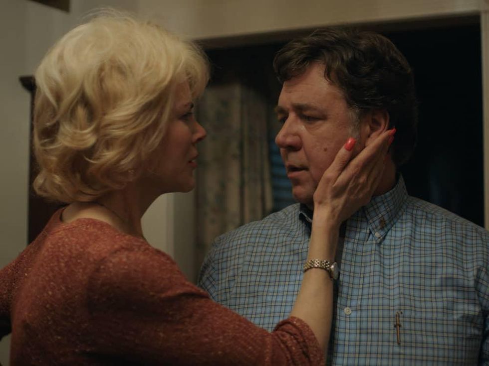 Nicole Kidman and Russell Crowe in Boy Erased