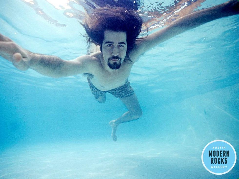 Nirvana_Nevermind_Krist Novoselic_pool_1991