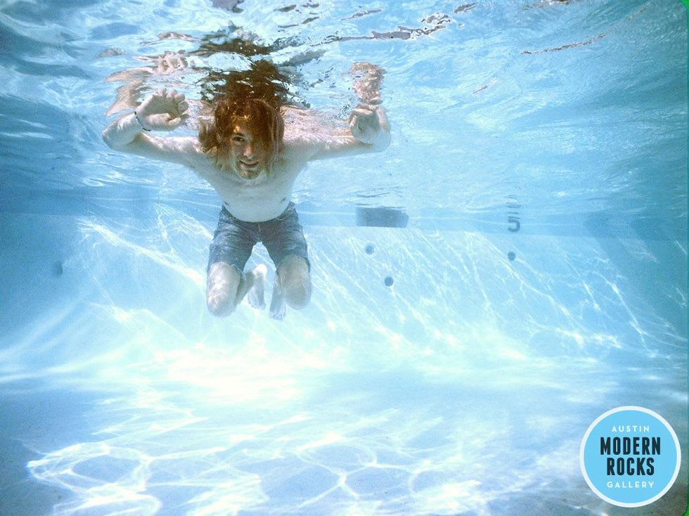 Nirvana_Nevermind_Kurt Cobain_pool 1_1991