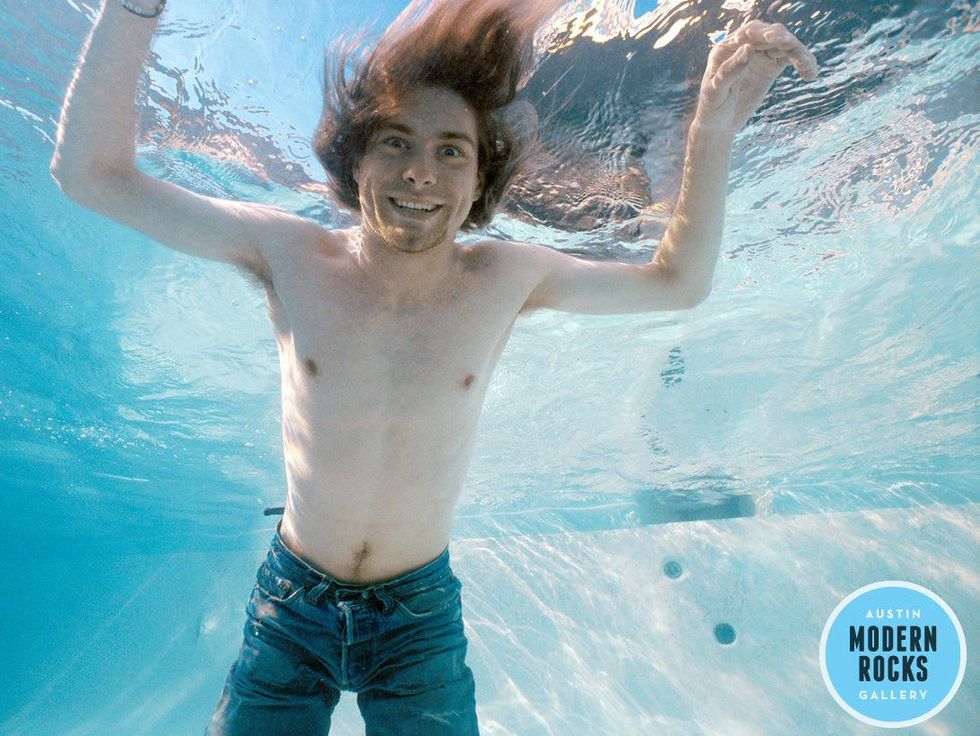 Nirvana_Nevermind_Kurt Cobain_pool 2_1991