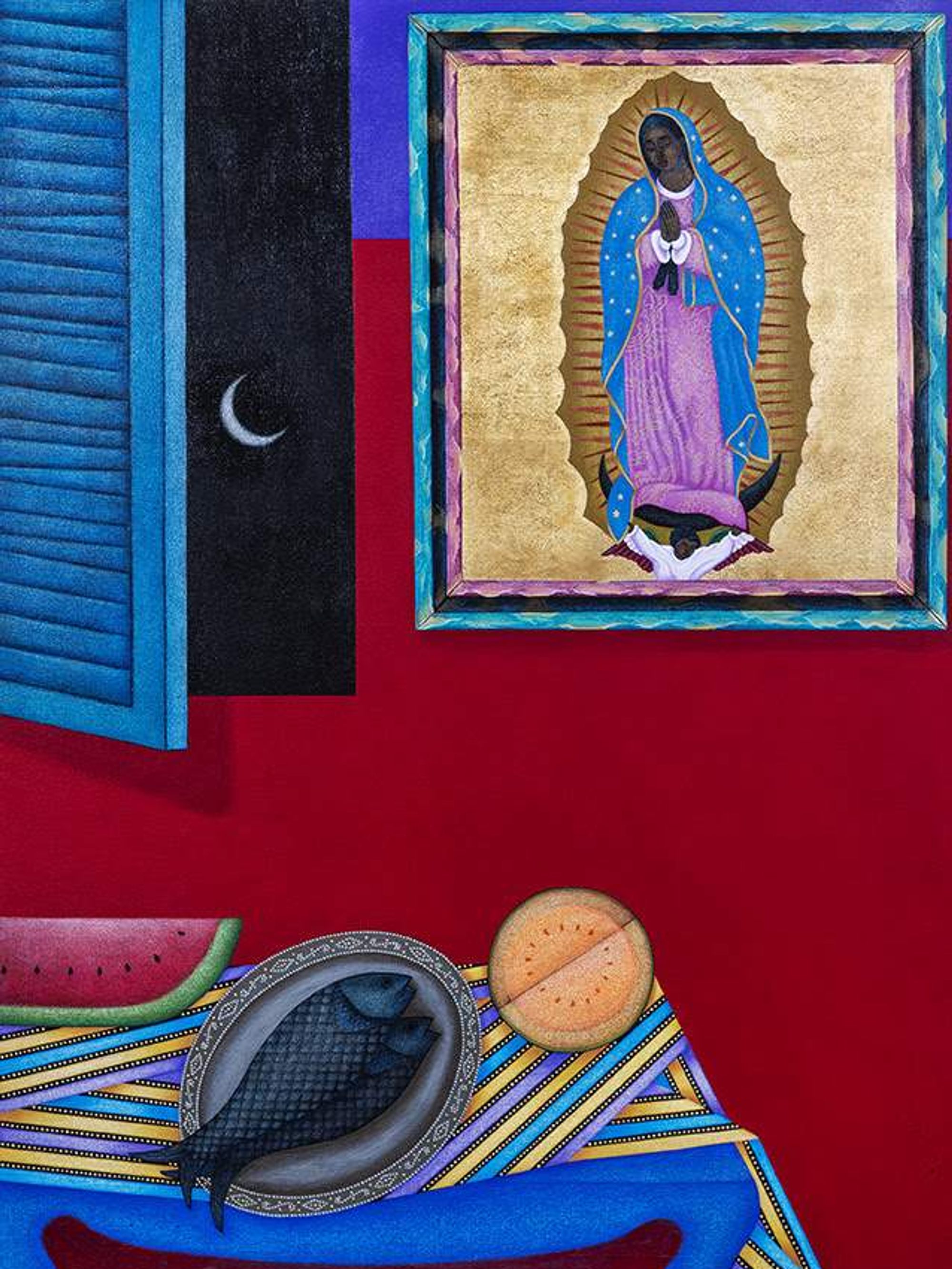 Nivia Gonzalez painting McNay