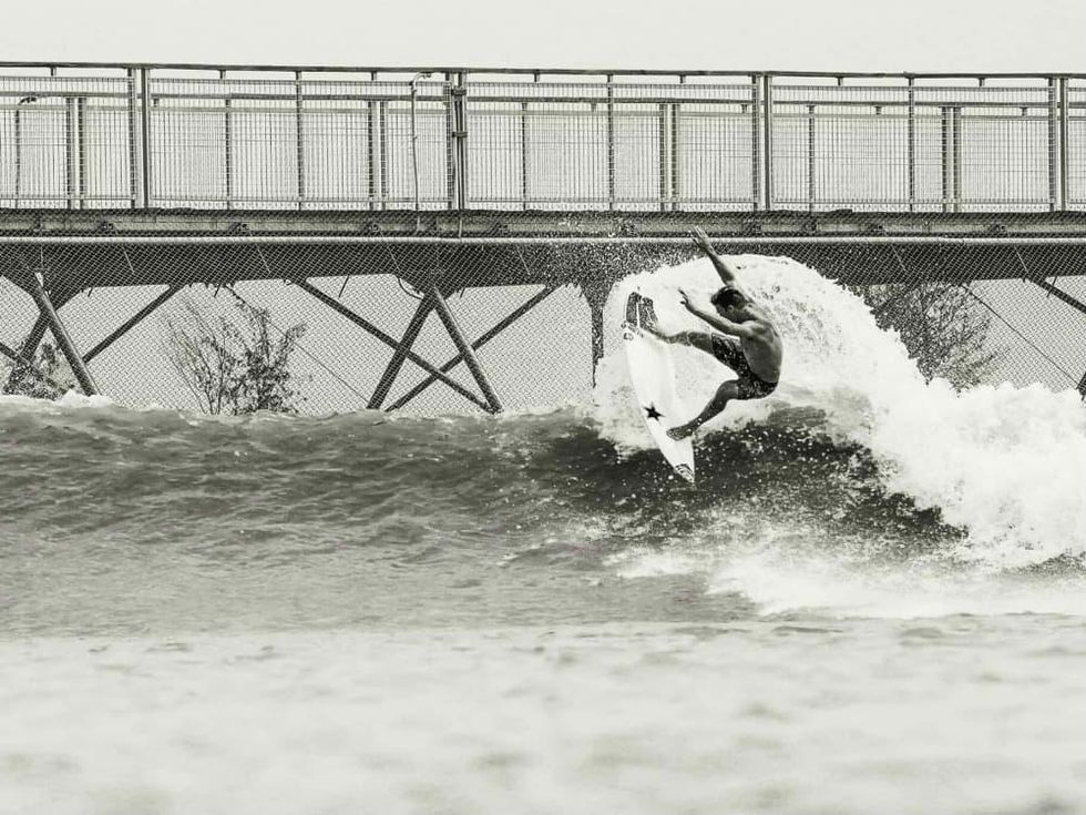 NLand Surf Park Austin surfer Mitch Crews