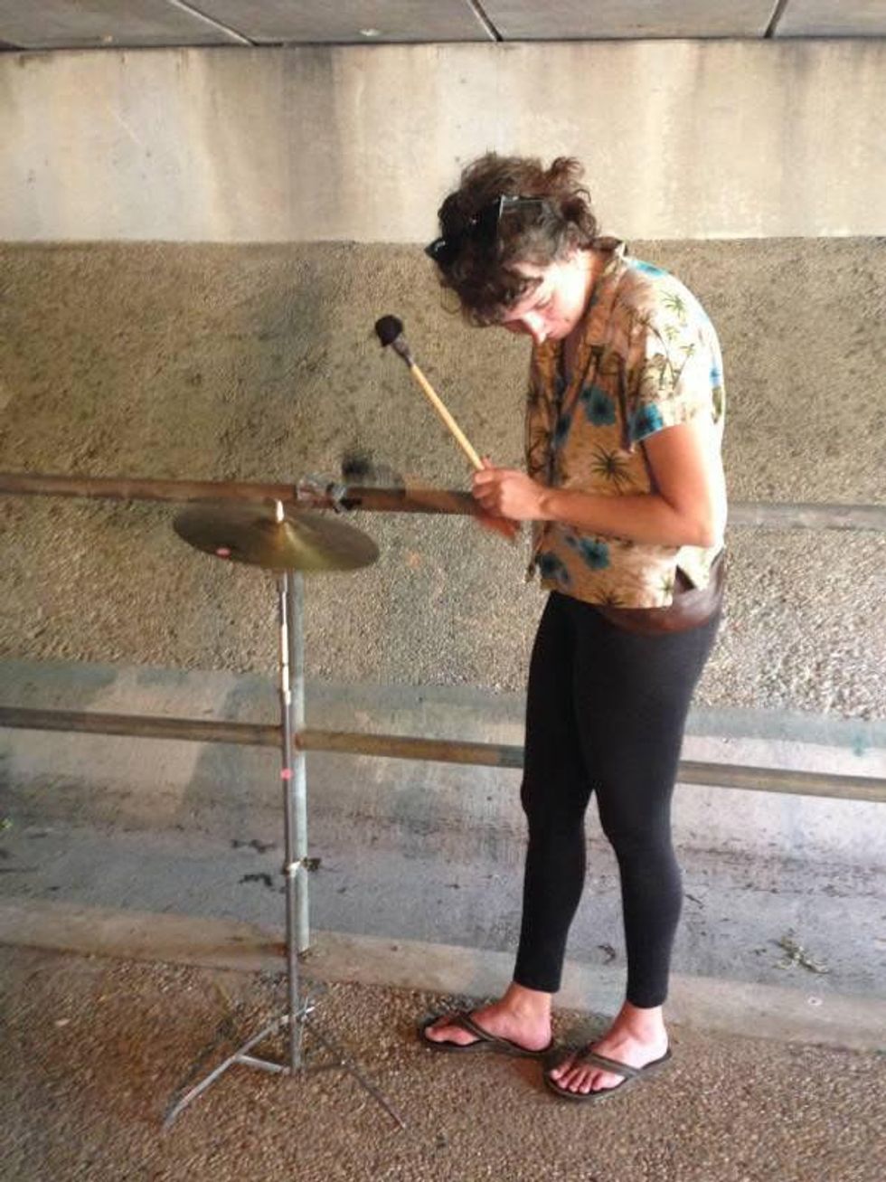 Nmass Canopy of sound rehearsal