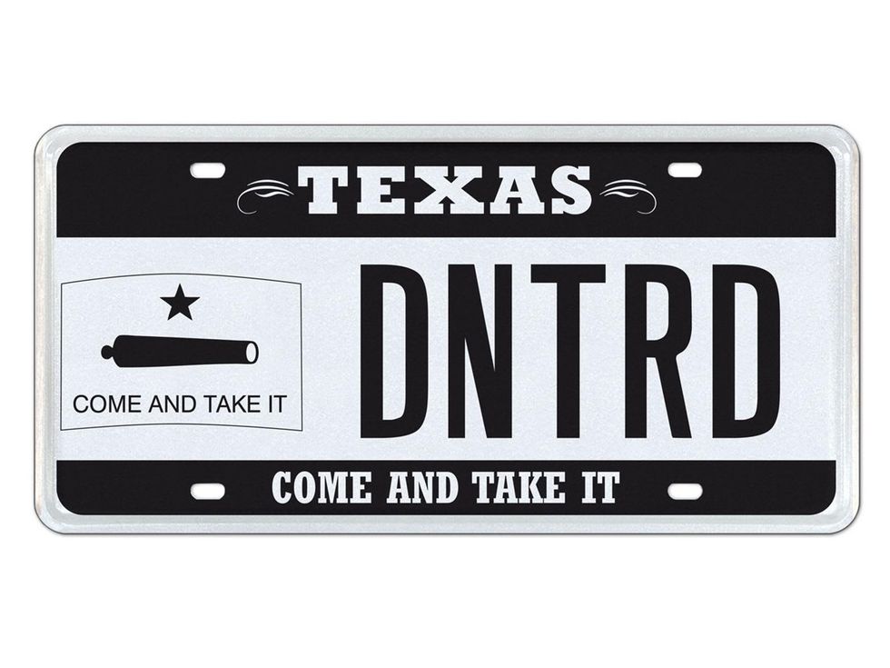 No. 7 top 10 Texas license plates 2013 ComeTakeIt-DNTRD