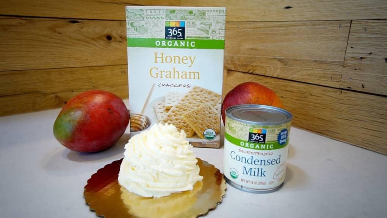 No-bake mango float cake from Be More Pacific