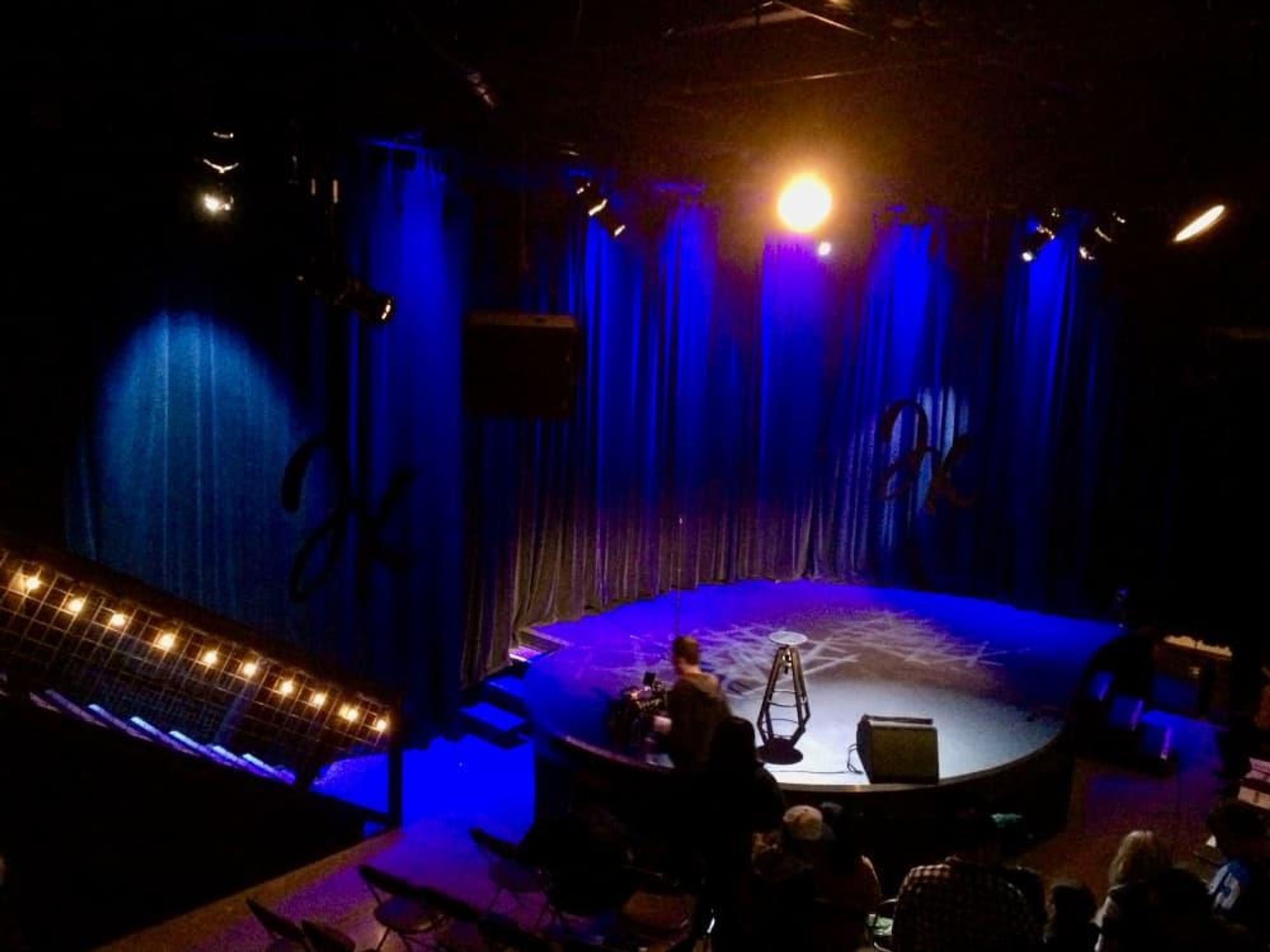 North Door empty stage